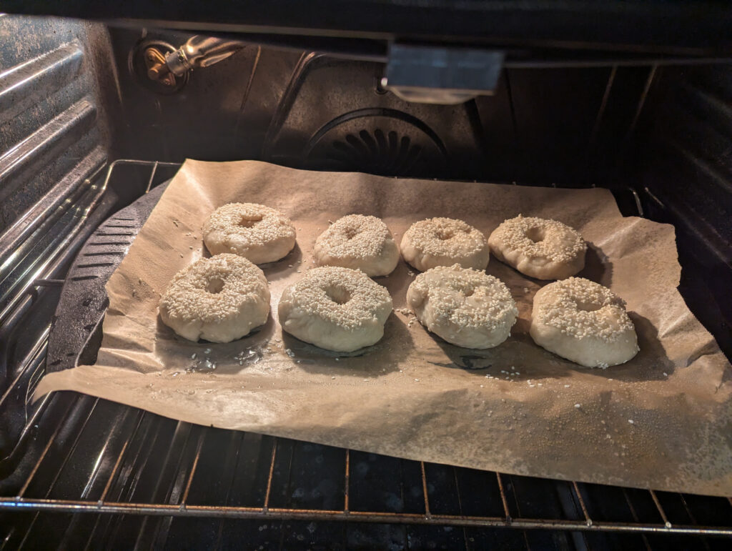 Oven bagels